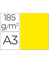 CARTULINA GUARRO DIN A3 AM.FLUORESCENTE 250 GR PAQUETE 50 H 200040816
