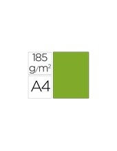 CARTULINA GUARRO DIN A4 VERDE MANZANA 185 GR PAQUETE 50 H 200040171 2