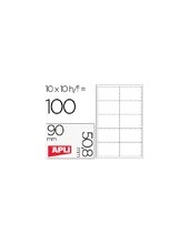 TARJETA VISITA APLI MICROPERFORADA 200 GRS ACABADO MATE 90X50,8 MMIMP 2