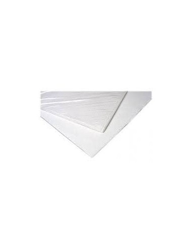 MANTEL DE PAPEL BLANCO EN HOJAS 100X100 CM CAJA DE 400