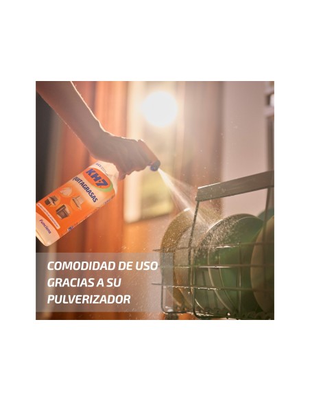 QUITAGRASA KH-7 PISTOLA PULVERIZADORA USO ALIMENTARIO BOTELLA 750 ML