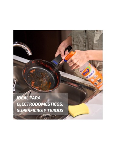 QUITAGRASA KH-7 PISTOLA PULVERIZADORA USO ALIMENTARIO BOTELLA 750 ML