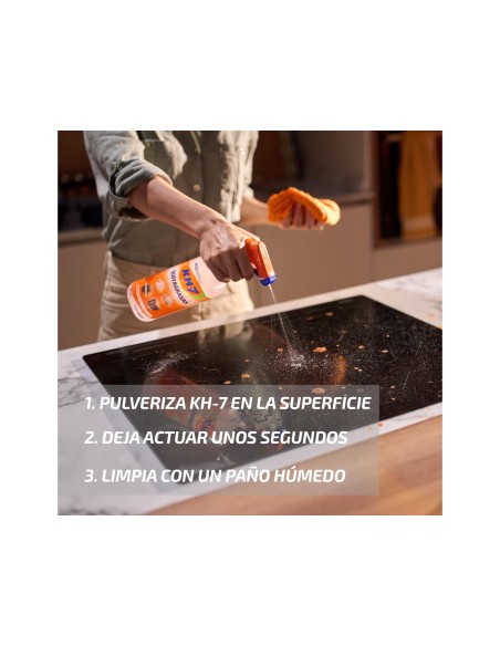 QUITAGRASA KH-7 PISTOLA PULVERIZADORA USO ALIMENTARIO BOTELLA 750 ML