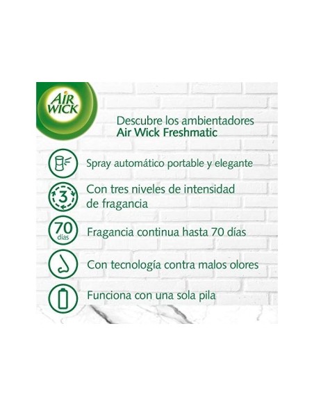 AMBIENTADOR SPRAY AUT.AIR WICK FRESHMATIC SENSOR PRESENCIA OL**