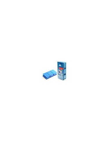 ESTROPAJO SALVAUÑAS AZUL BICAPA PACK DE 3 UNIDADES