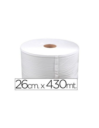 BOBINA CELULOSA INDUSTRIAL 26 CMS ANCHO X 430 MTS APROX DIAMETRO 33,5