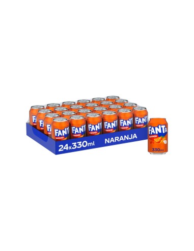 REFRESCO FANTA NARANJA LATA 330ML