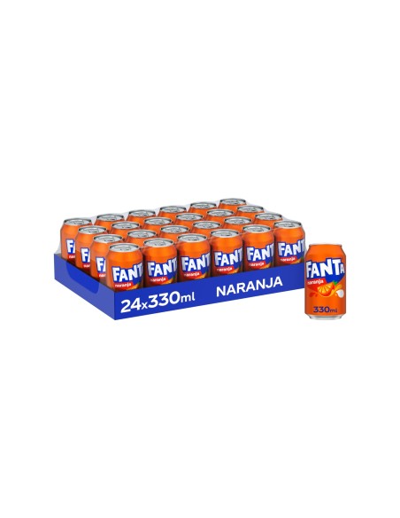 REFRESCO FANTA NARANJA LATA 330ML