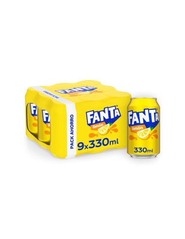 REFRESCO FANTA LIMON LATA 330ML