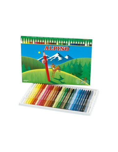 LAPICES COL.ALPINO 659 30 COL.CAJA CARTON