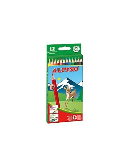LAPICES COL.ALPINO 654 C/ 12 COL.LARGOS