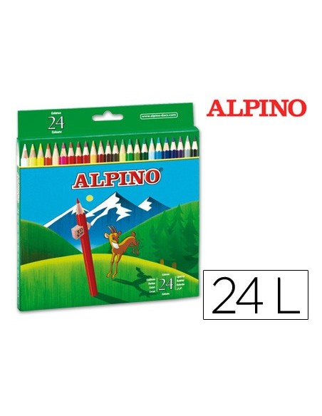 LAPICES COL.ALPINO 658 C/ 24 COL.LARGOS