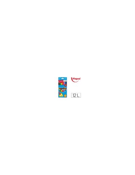 LAPICES COL.MAPED 183212 TRIANGULARES CAJA 12UNID