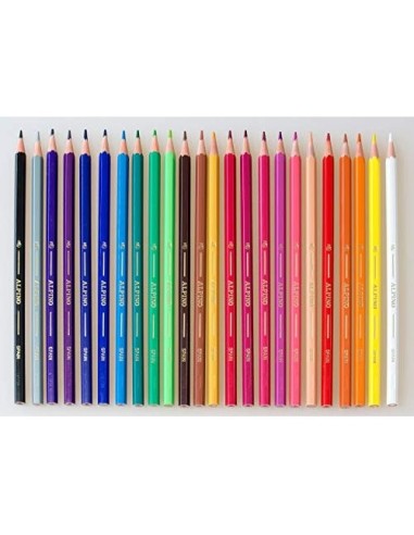 LAPICES COL.ALPINO TRI ESTUCHE 24 COL.SURT.