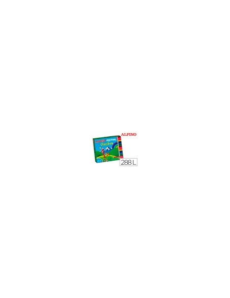 LAPICES COLORES ALPINO FESTIVAL CLASSBOX CAJA 288UD.12 SURT
