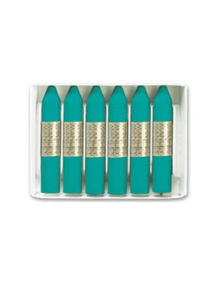 LAPICES CERA MANLEY UNICOLOR VE.AZULADO -CAJA 12 N.23 MNC04668/ N. 23