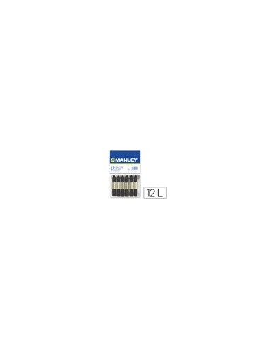 CERA MANLEY UNICOLOR NEGRO. CAJA 12 UNIDADES
