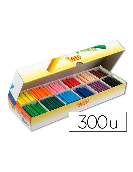 LAPICES CERA JOVICOLOR CAJA C/300 LAPICES SURT.
