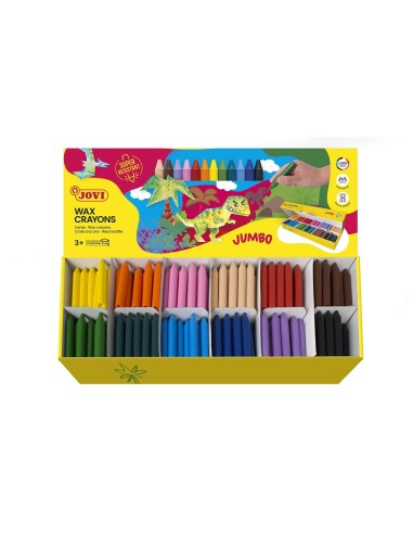 LAPICES CERA JOVICOLOR CAJA C/300 LAPICES SURT.