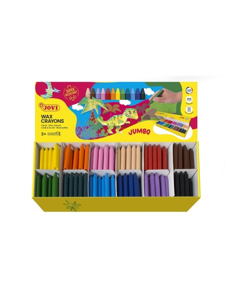 LAPICES CERA JOVICOLOR CAJA C/300 LAPICES SURT.