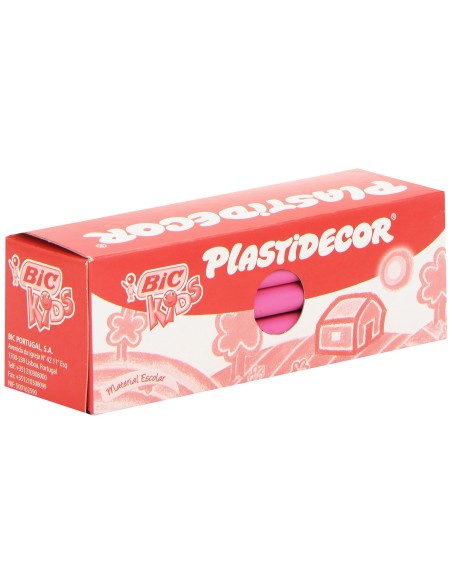 LAPICES PLASTIDECOR UNICOLOR ROSA-11 CAJA C/25 LAPICES