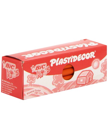 LAPICES PLASTIDECOR UNICOLOR NARANJA-12 CAJA C/25 LAPICES