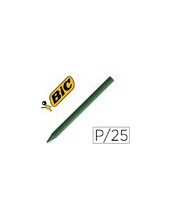LAPICES PLASTIDECOR UNICOLOR VER OSCURO-02 CAJA C/25 LAPICES 2
