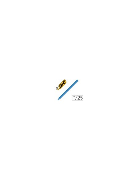 LAPICES PLASTIDECOR UNICOLOR AZUL CLARO-29 CAJA C/25 LAPICES