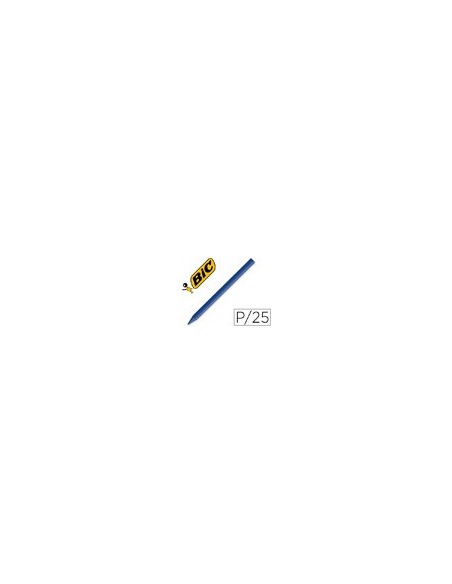 LAPICES PLASTIDECOR UNICOLOR AZUL-06 CAJA C/25 LAPICES