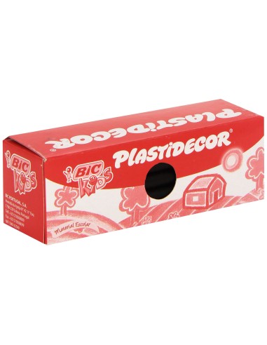 LAPICES PLASTIDECOR UNICOLOR NEGRO-09 CAJA C/25 LAPICES