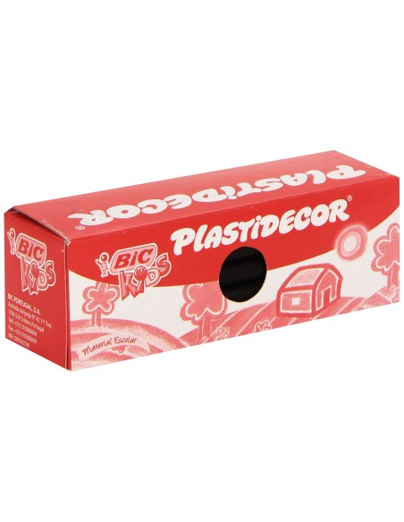 LAPICES PLASTIDECOR UNICOLOR NEGRO-09 CAJA C/25 LAPICES