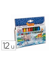 LAPICES CERA JOVICOLOR TRIWAX 12 COL.