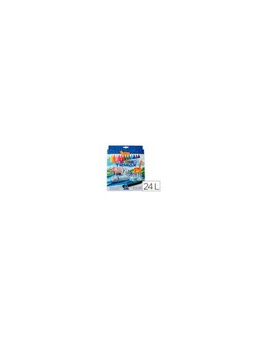 LAPICES CERA JOVICOLOR TRIWAX 24 COL.