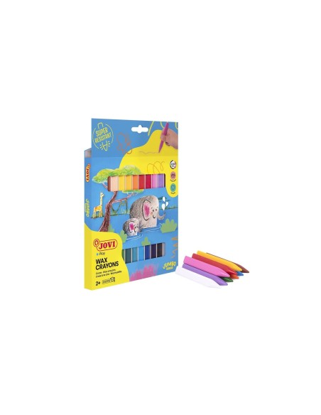 LAPICES CERA JOVICOLOR TRIWAX 24 COL.