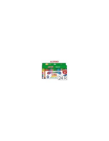 ROTULADOR ALPINO MAXI CAJA 24 COL.