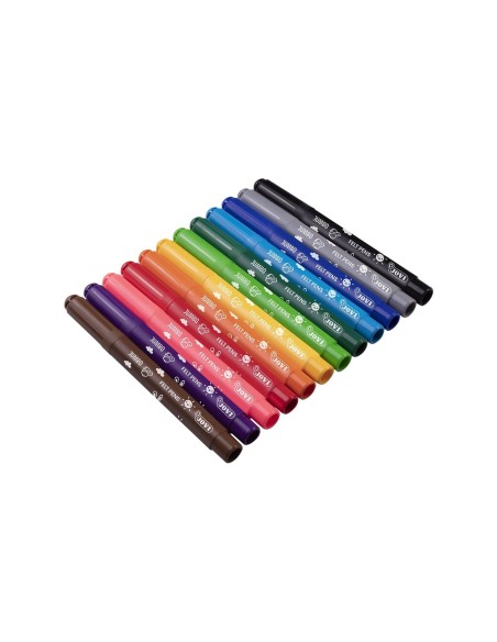 ROTULADOR JOVI MAXI 13 MM BOTE 48 UDS. 12 COL.4 UDS. CADA COLOR.