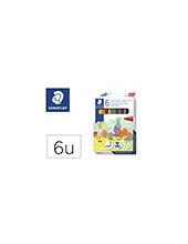 ROTULADOR STAEDTLER COLOR JUMBO TRAZO 3 MM ESTUCHE 6 COL.SURT. 2