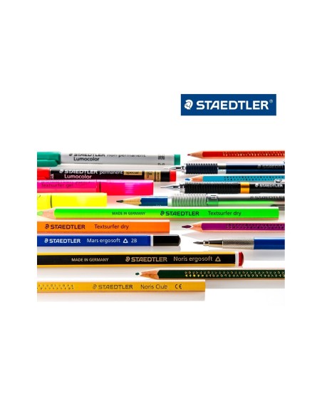 ROTULADOR STAEDTLER COLOR JUMBO TRAZO 3 MM ESTUCHE 12 COL.SURT.