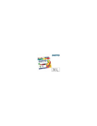 ROTULADOR GIOTTO TURBO COLOR CAJA DE 36 COLORES