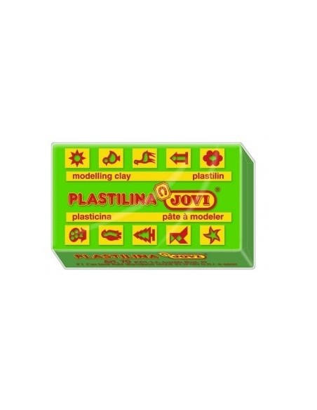 PLASTILINA JOVI 70 VER CLARO UD. TAMAÑO PEQUEÑO