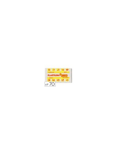 PLASTILINA JOVI 70 BLANCA UD. TAMAÑO PEQUEÑO