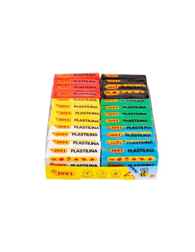 PLASTILINA JOVI 70 BLANCA UD. TAMAÑO PEQUEÑO