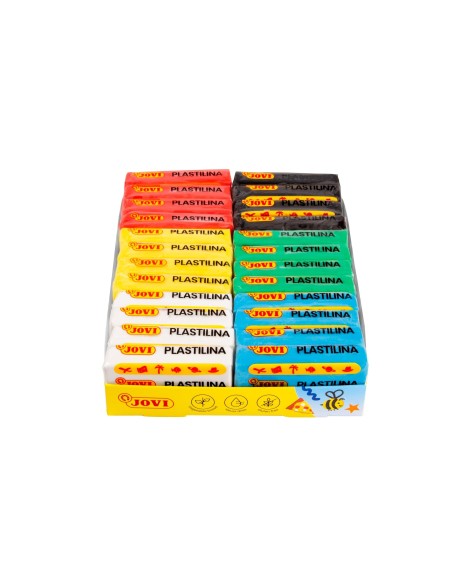 PLASTILINA JOVI 70 BLANCA UD. TAMAÑO PEQUEÑO