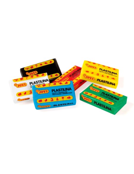 PLASTILINA JOVI 70 BLANCA UD. TAMAÑO PEQUEÑO