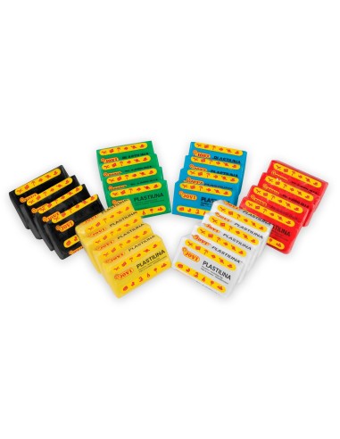 PLASTILINA JOVI 70 BLANCA UD. TAMAÑO PEQUEÑO