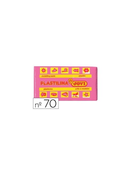 PLASTILINA JOVI 70 ROSA UD. TAMAÑO PEQUEÑO