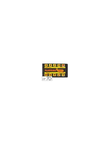 PLASTILINA JOVI 70 NEGRO UD. TAMAÑO PEQUEÑO