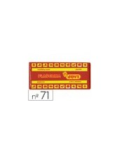 PLASTILINA JOVI 71 MARRON UD. TAMAÑO MEDIANO 2