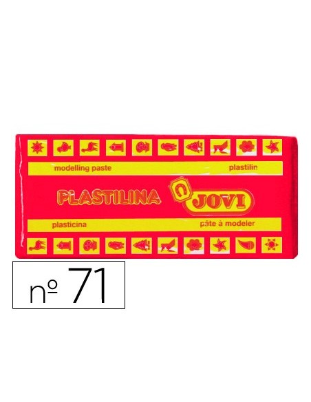 PLASTILINA JOVI 71 RUBI UD. TAMAÑO MEDIANO