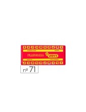 PLASTILINA JOVI 71 RUBI UD. TAMAÑO MEDIANO 2